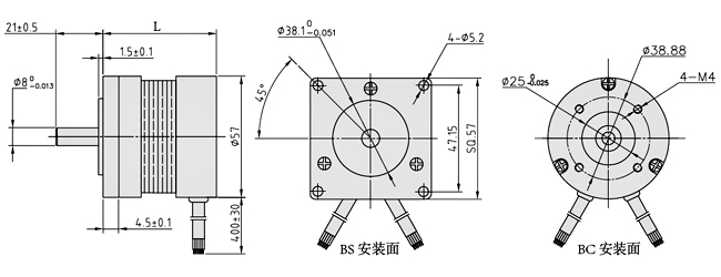 57mm工業(yè)級直流無刷電機(jī)